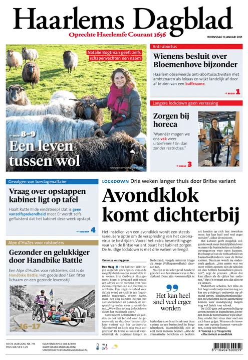 Haarlems Dagblad van maandag tot vrijdag