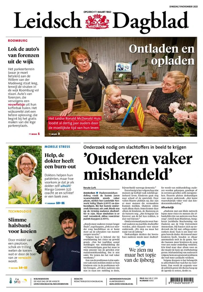 Leidsch Dagblad van maandag tot vrijdag